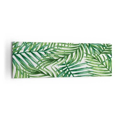 Tablou pe pânză - Sub bolta verde - 160x50 cm