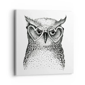 Tablou pe pânză - Cu înțelepciune și dragoste - 30x30 cm