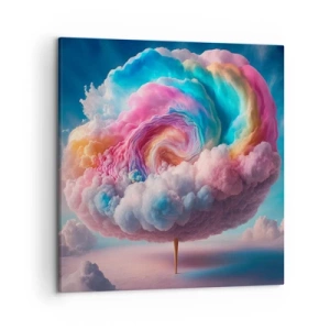 Tablou pe pânză - Visul unui parc de distracții - 50x50 cm