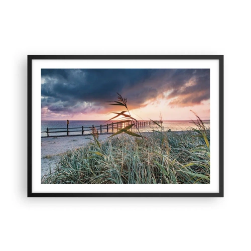 Poster în ramă neagră - Nu trece cu vântul - 70x50 cm
