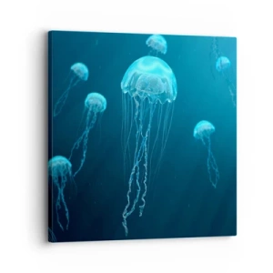 Tablou pe pânză - Dansul oceanic - 30x30 cm