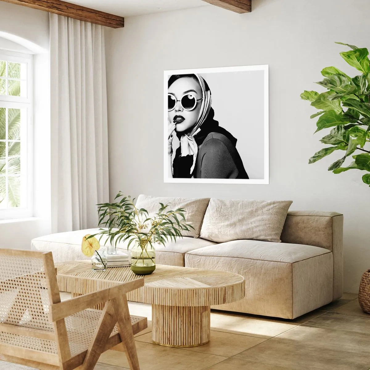 Poster - Salutări din anii `60. - 60x60 cm