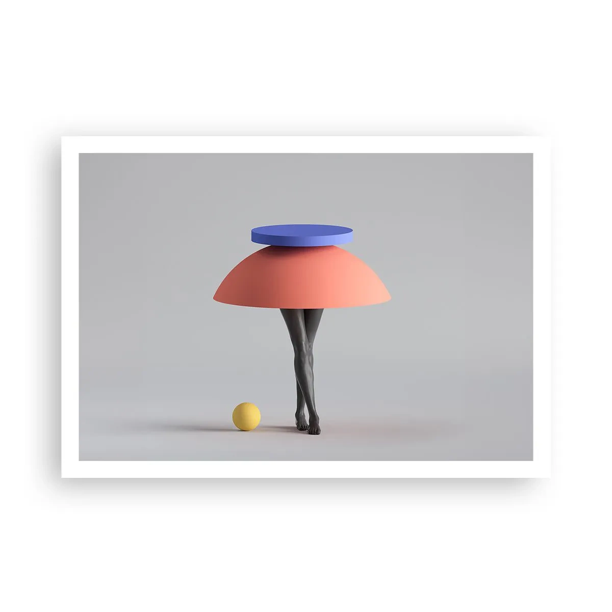 Poster - Compoziție suprarealistă - 100x70 cm