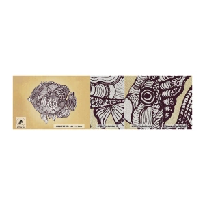 Mostră tapet Premium Sand - Dintr-un ocean de ornamente - Peşte, Ornament, Decor - 100x30 cm