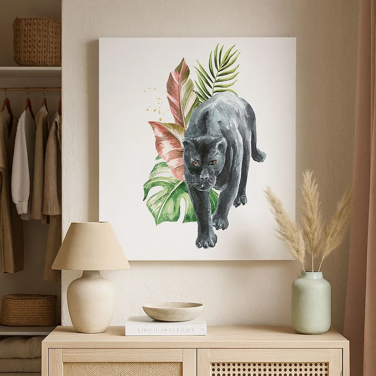 Tablou pe pânză - Sălbăticia inimii - 30x30 cm