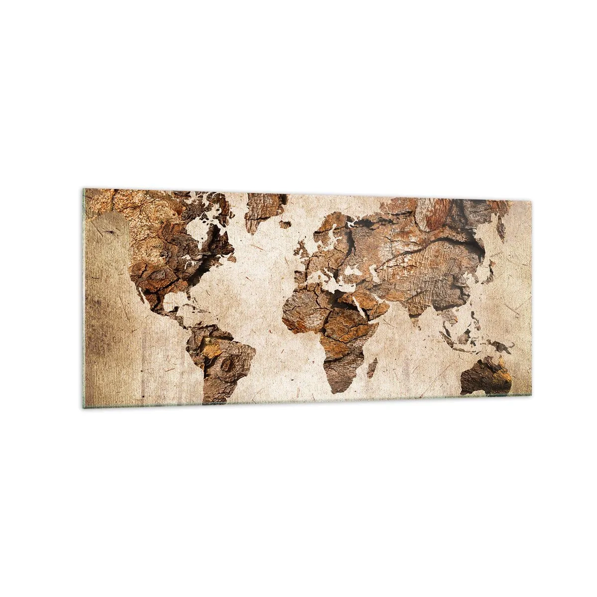 Tablou pe sticlă - Descoperirea lumii - 120x50 cm