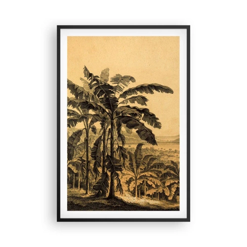 Poster în ramă neagră - În stil colonial - 61x91 cm