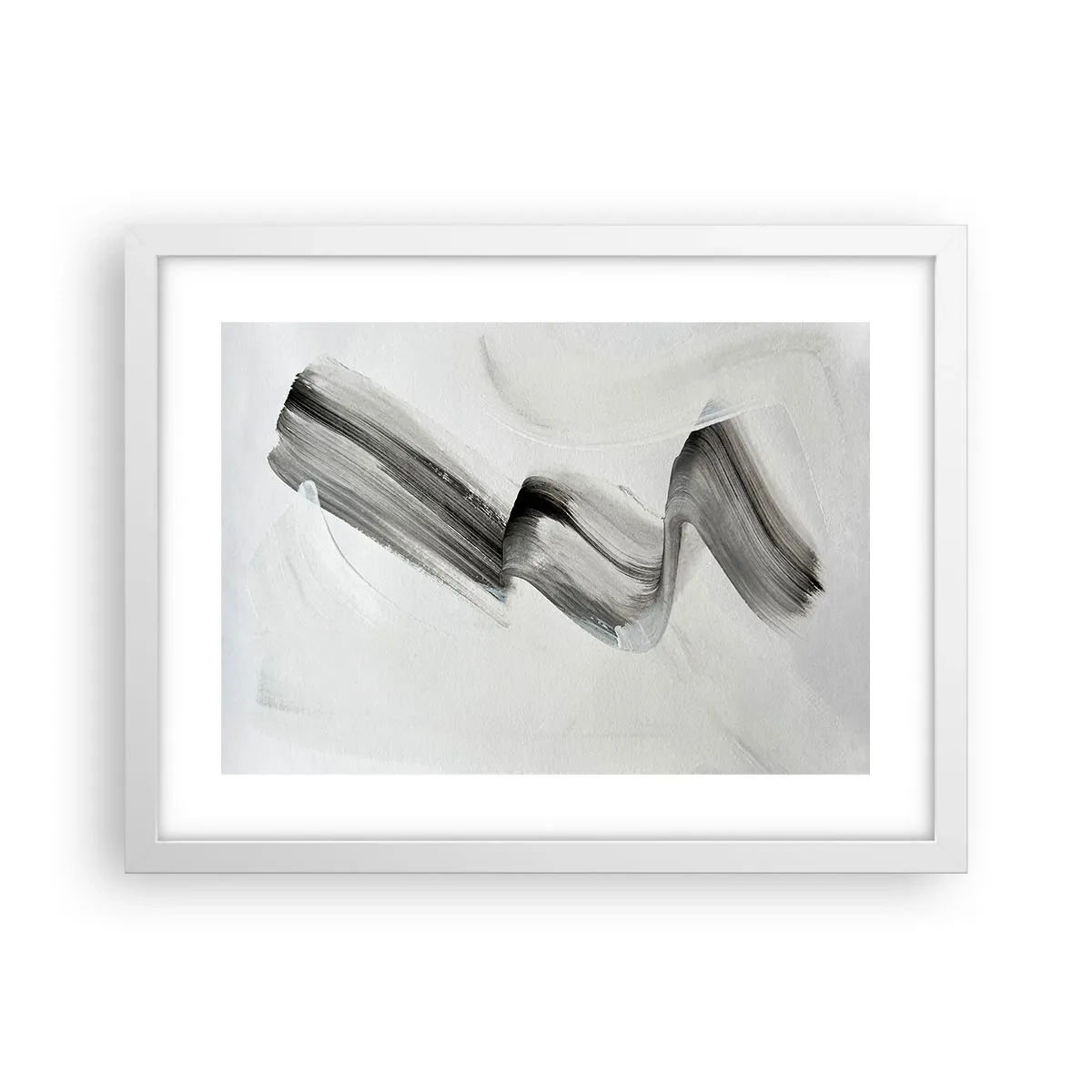 Poster în ramă albă - Doar pentru distracție - 40x30 cm