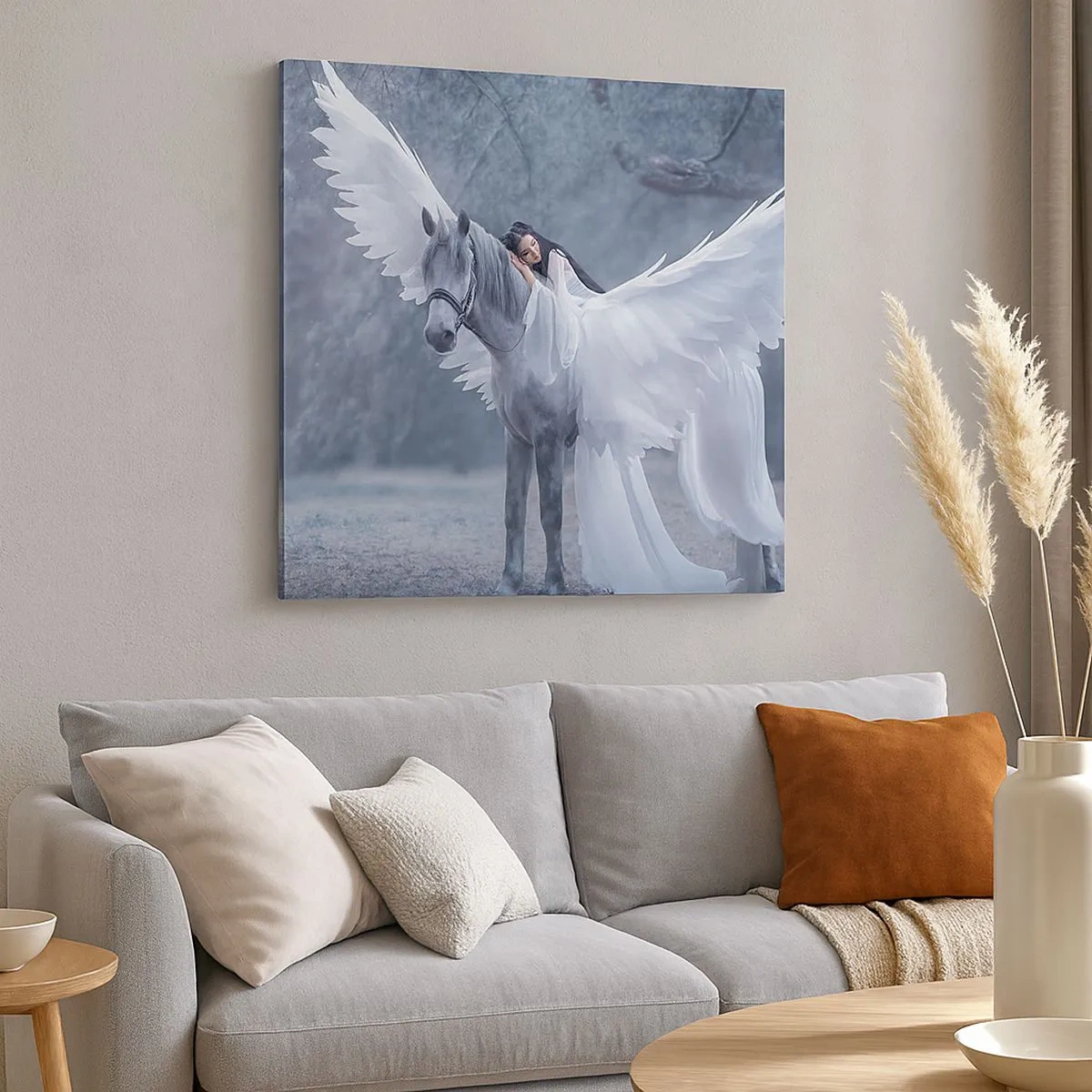 Tablou pe pânză - Moment inspirat - 30x30 cm