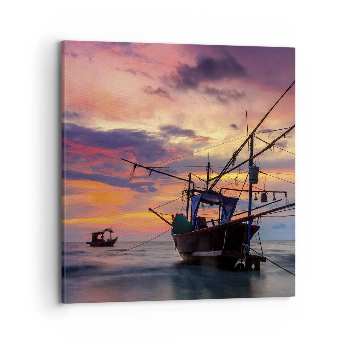 Tablou pe pânză - O seară exotică - 70x70 cm