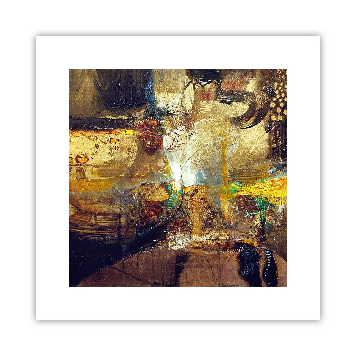 Poster - Rece, călduț, fierbinte - 30x30 cm