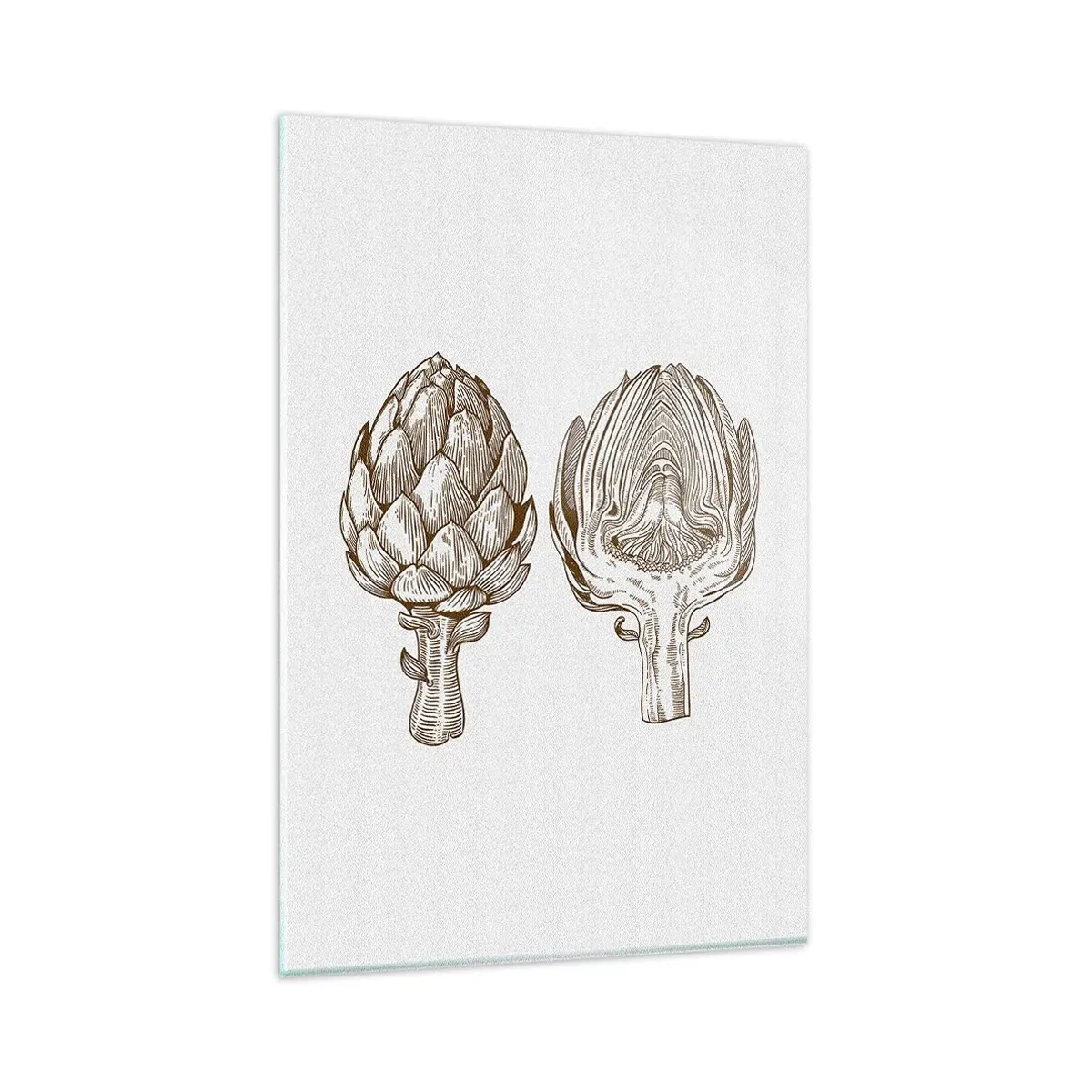 Tablou pe sticlă - Lecție de anatomie - 80x120 cm