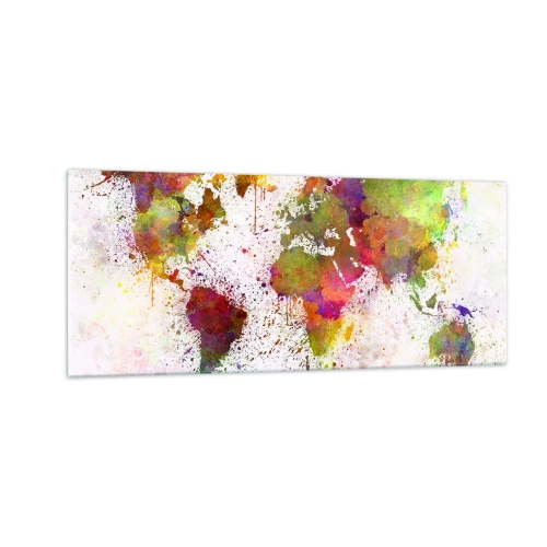 Tablou pe sticlă - Cumva a ieșit așa - 100x40 cm