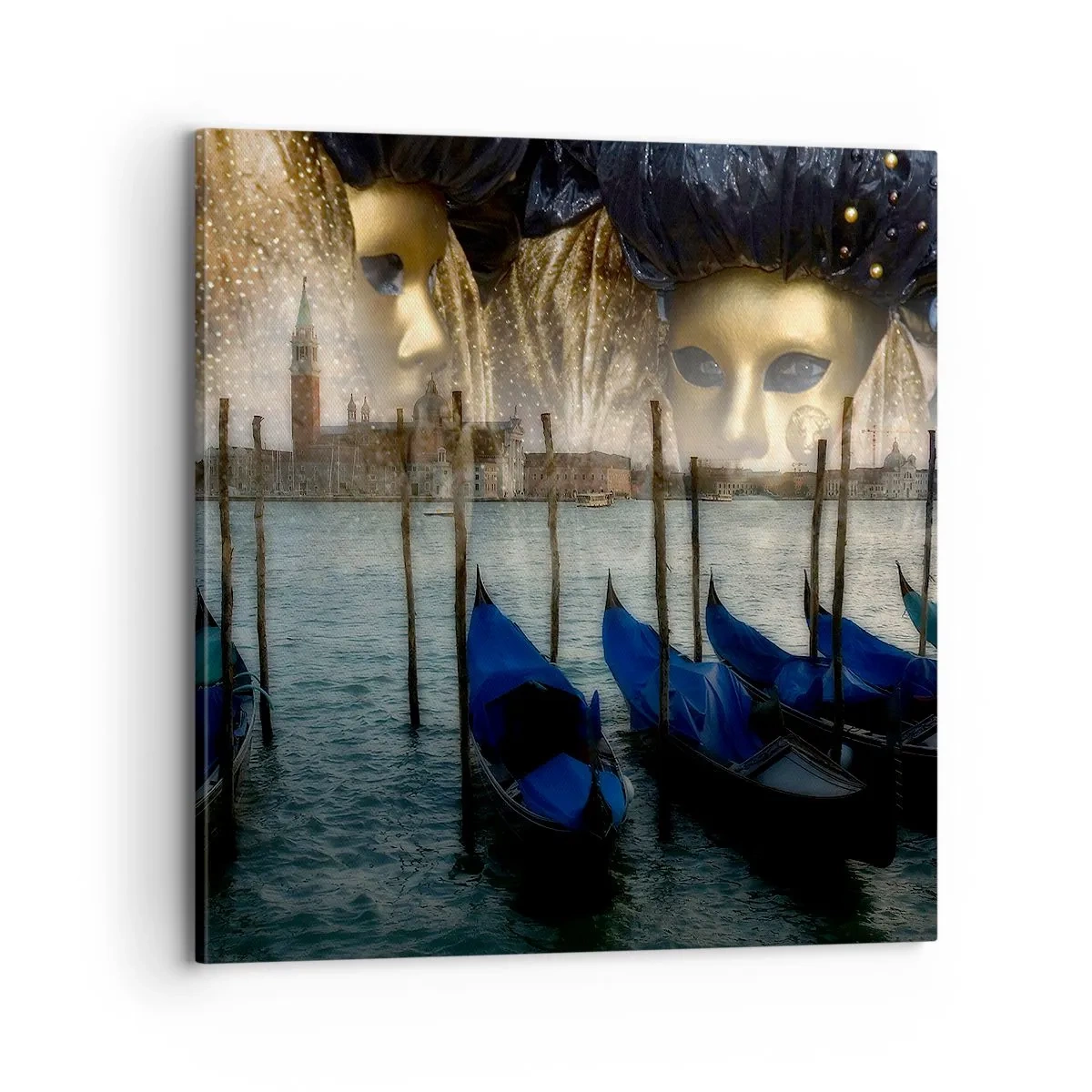 Tablou pe pânză - Să înceapă carnavalul - 70x70 cm