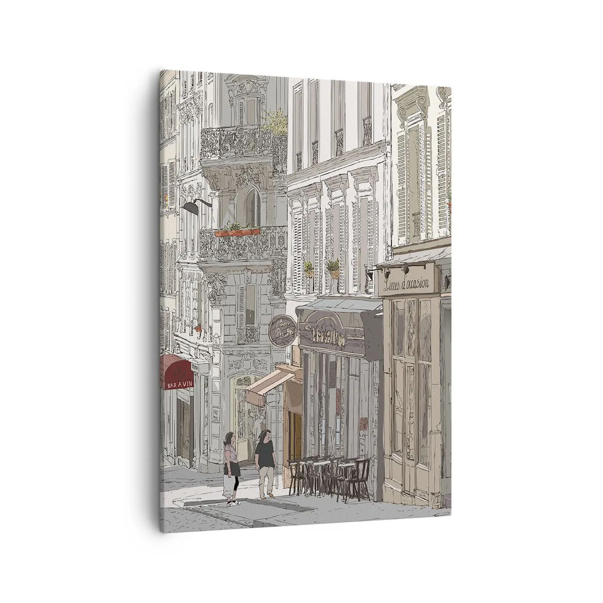 Tablou pe pânză - Bucurii urbane - 50x70 cm