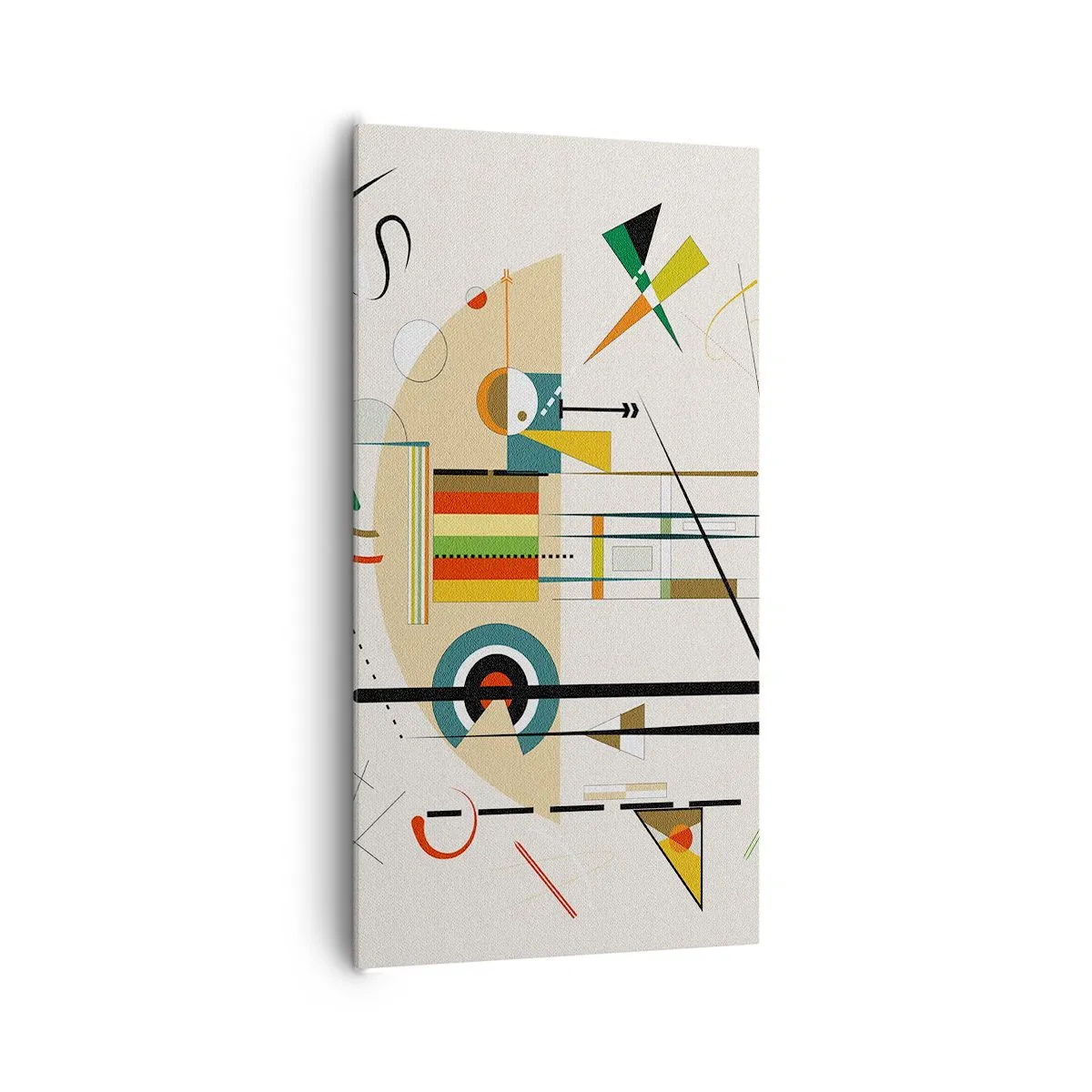 Tablou pe pânză - Și lumea râde - 65x120 cm