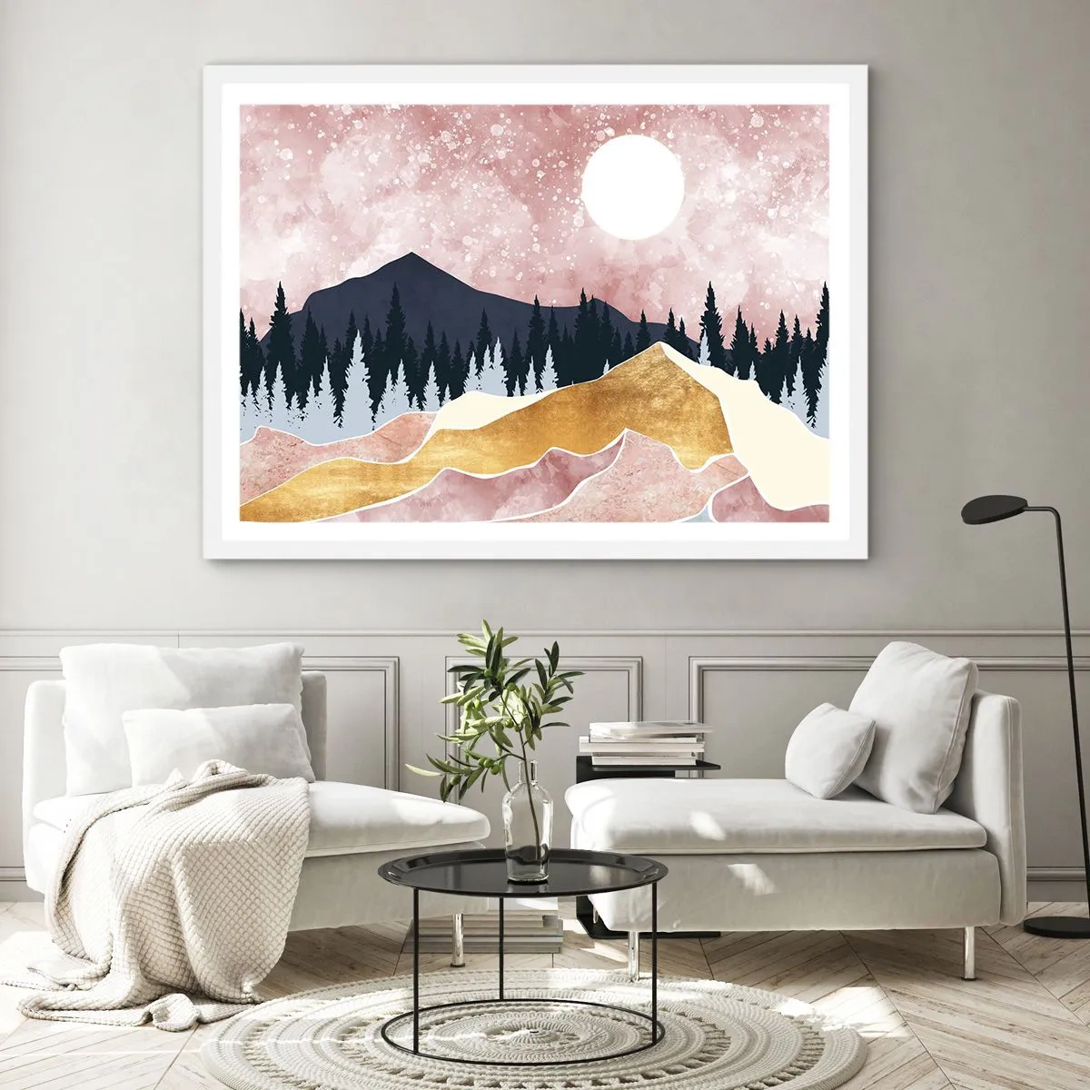 Poster în ramă albă - Garda de noapte - 91x61 cm