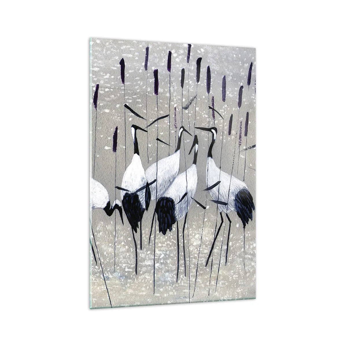 Tablou pe sticlă - Printre ai tăi - 70x100 cm