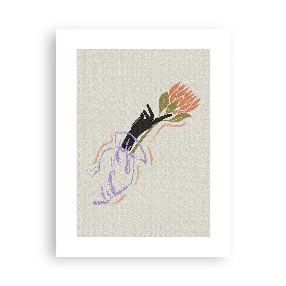 Poster - Atingere surorială - 30x40 cm