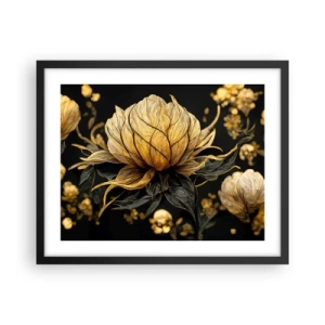 Poster în ramă neagră - Fragilitate subtilă - 50x40 cm