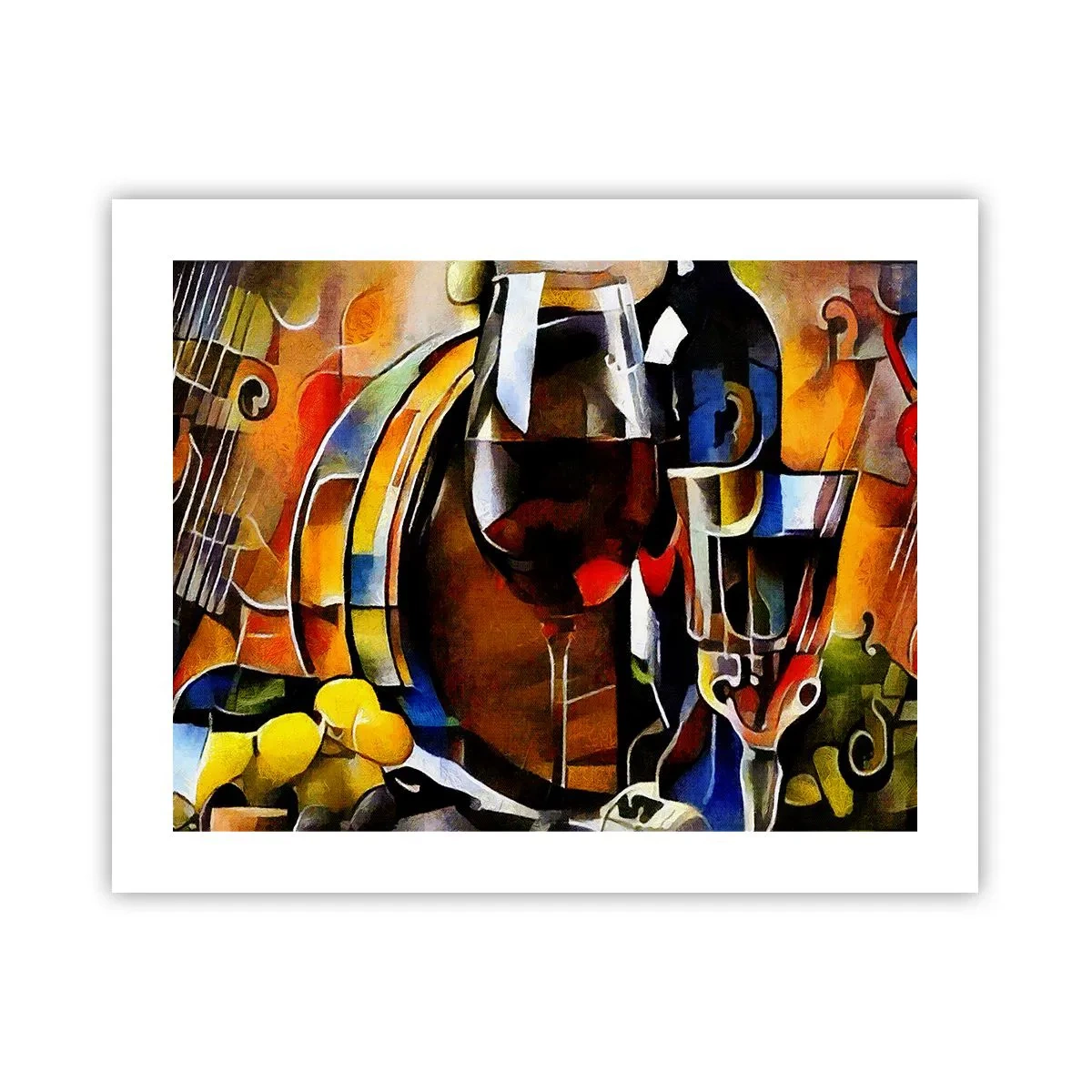 Poster - Și lumea devine mai colorată - 50x40 cm