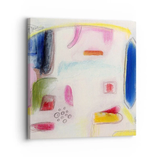 Tablou pe pânză - Mai mult convexă decât concavă sau plată - 30x30 cm