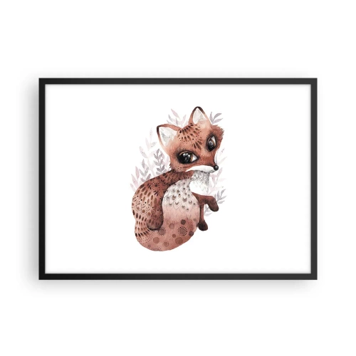 Poster în ramă neagră - Doar iubire - 70x50 cm