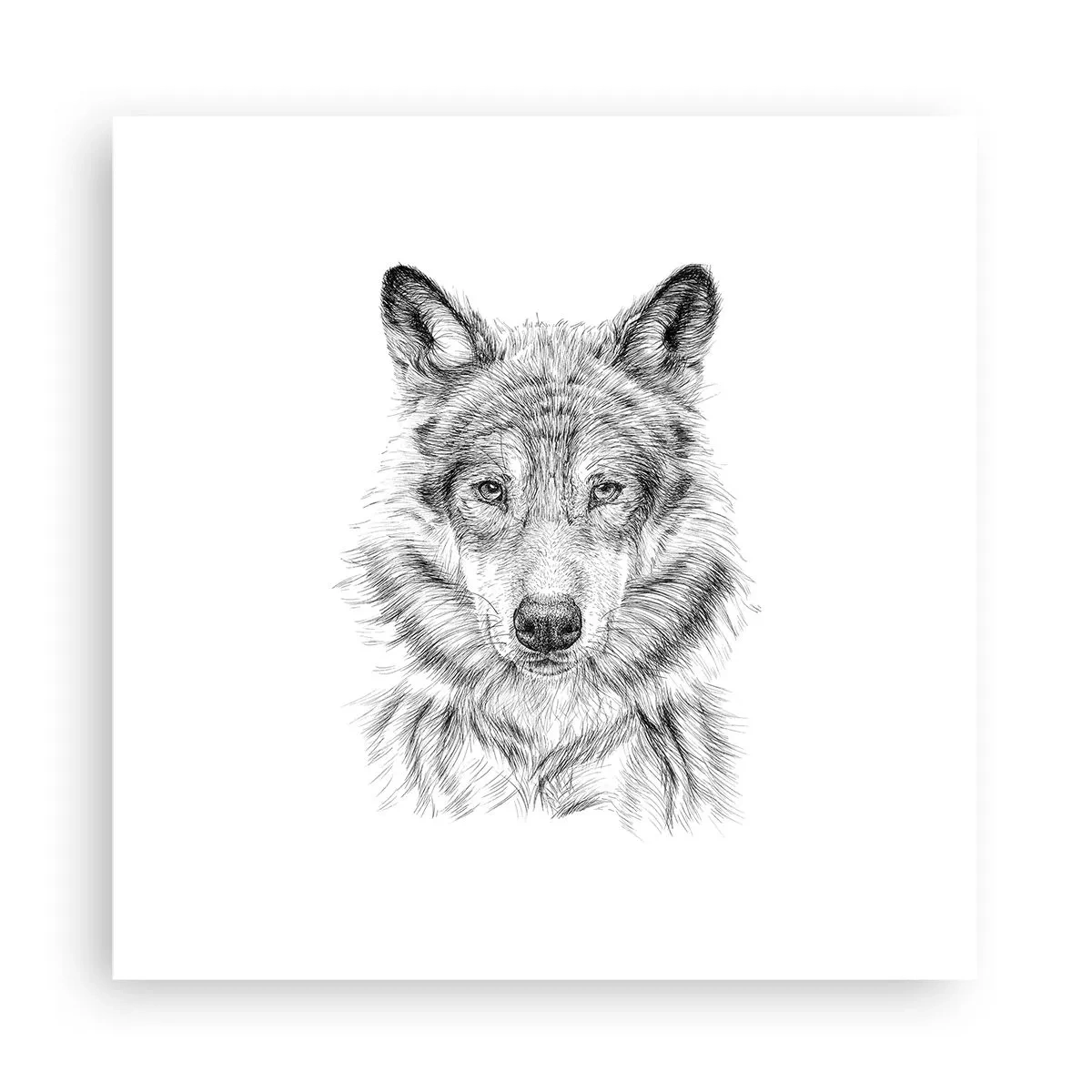 Poster - Un lider înnăscut - 30x30 cm