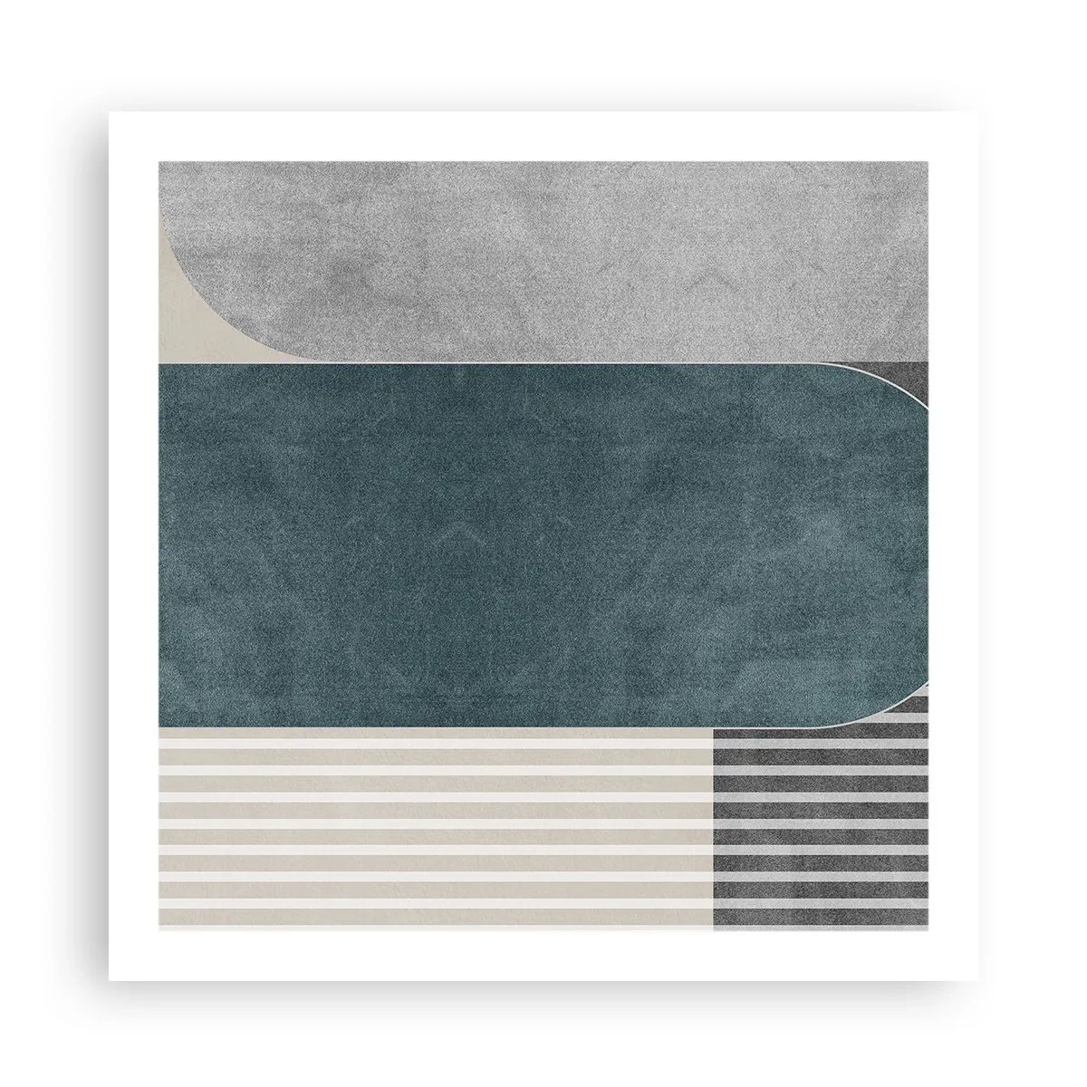 Poster - Compoziție de nivel - 60x60 cm