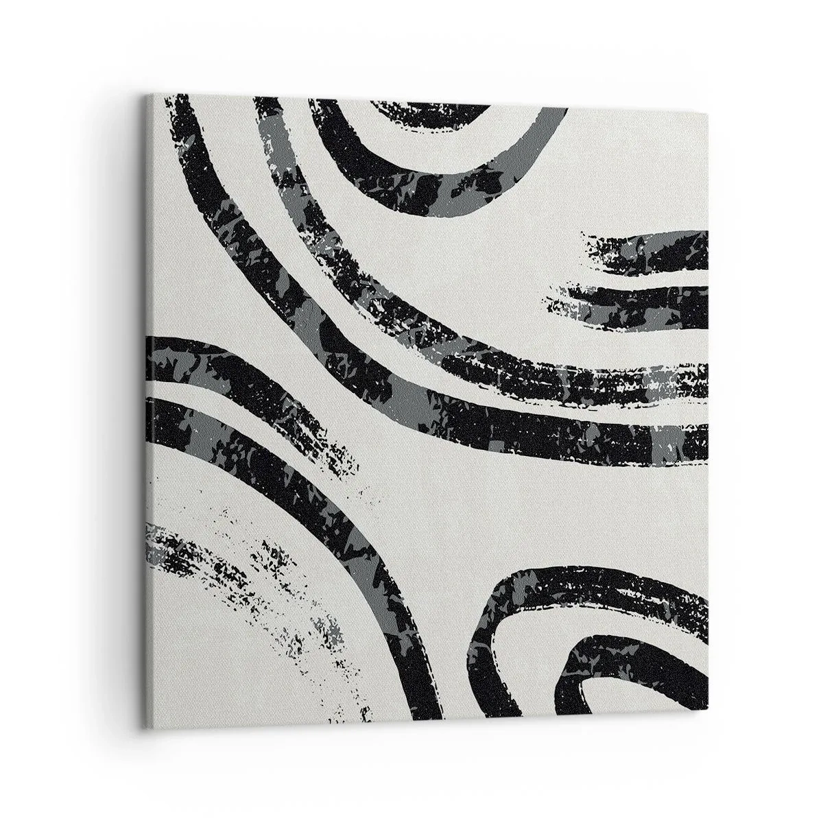 Tablou pe pânză - Pe jumătate oprit - 50x50 cm