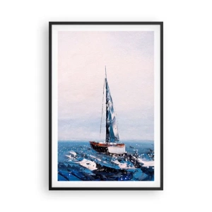 Poster în ramă neagră - Frăția vântului - 61x91 cm