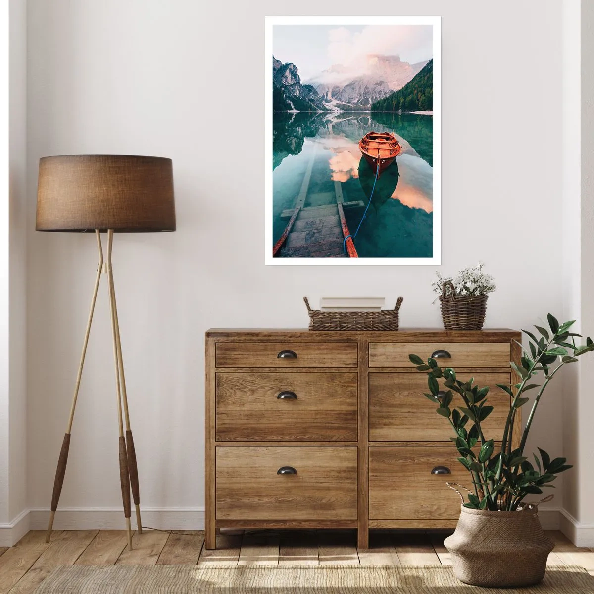 Poster - Somnul liniștit al munților - 40x50 cm