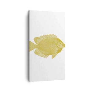 Tablou pe pânză - Pește și atât - 45x80 cm