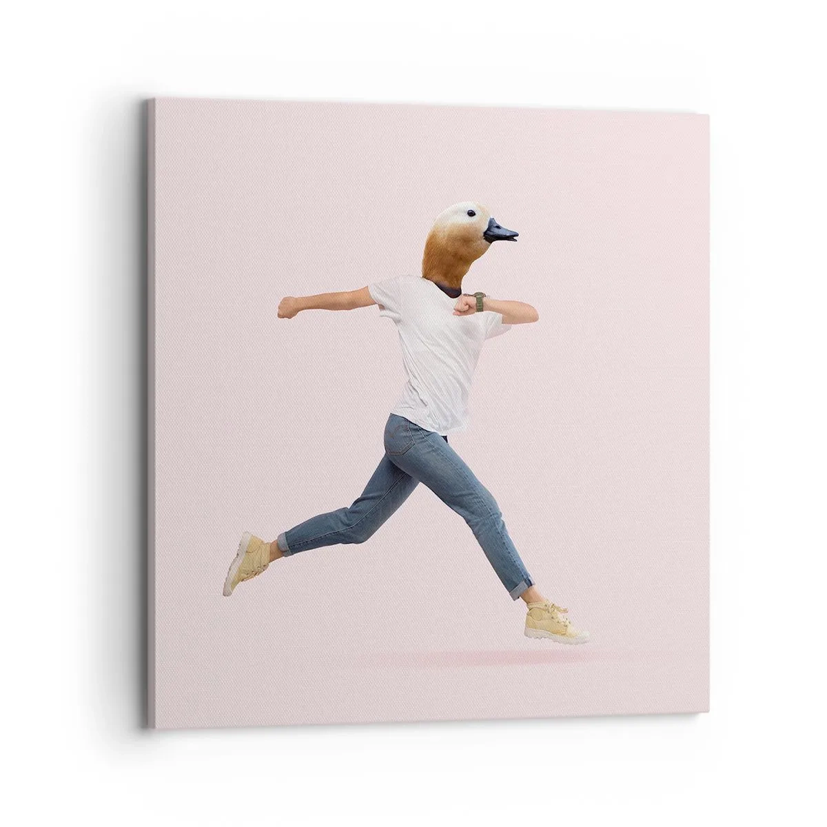 Tablou pe pânză - Un strop de absurditate - 70x70 cm