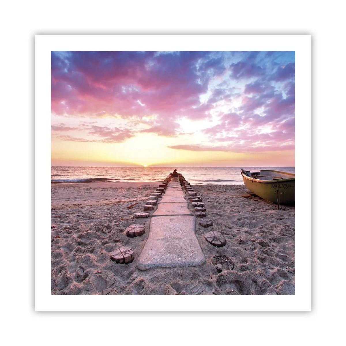 Poster - Un moment de experiență profundă - 60x60 cm