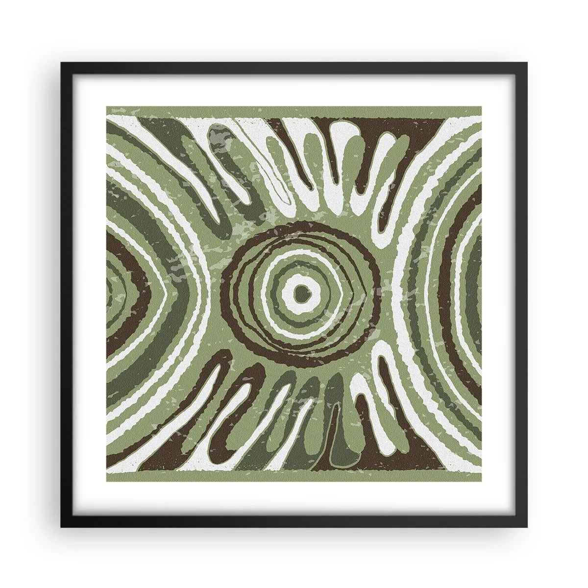 Poster în ramă neagră - Explozie de emoții - 50x50 cm