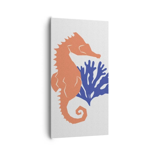 Tablou pe pânză - Pe o pajiște subacvatică - 65x120 cm