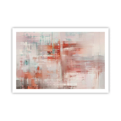 Poster - În ceață. Dar roz - 91x61 cm