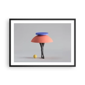 Poster în ramă neagră - Compoziție suprarealistă - 70x50 cm