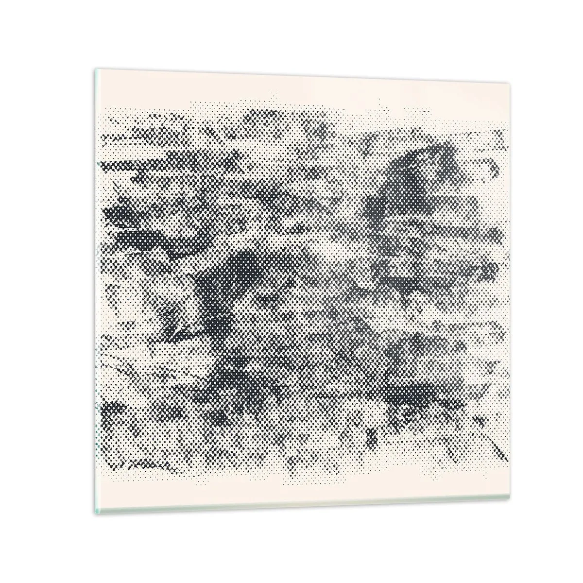 Tablou pe sticlă - Compoziție cețoasă - 60x60 cm