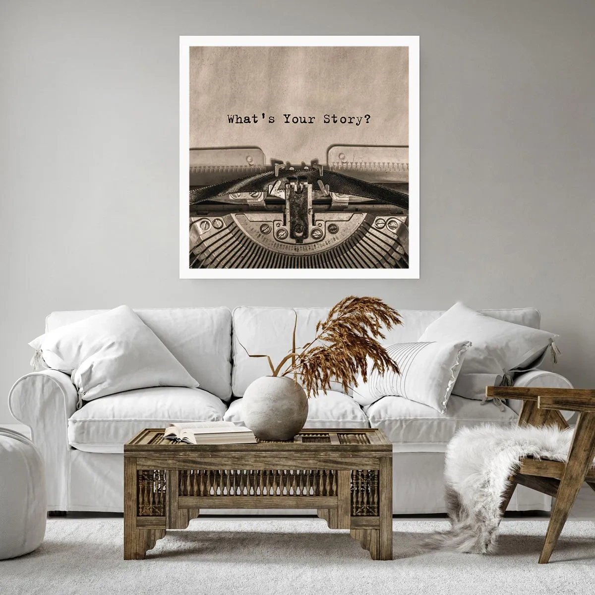 Poster - Spune-mi - 40x40 cm