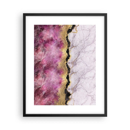 Poster în ramă neagră - La graniță - 40x50 cm