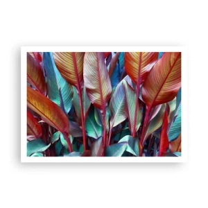 Poster - Tufiș colorat - 100x70 cm