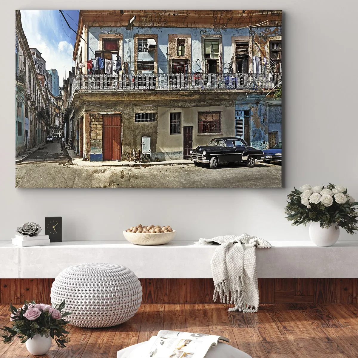 Tablou pe pânză - Sentimente cubaneze - 100x70 cm
