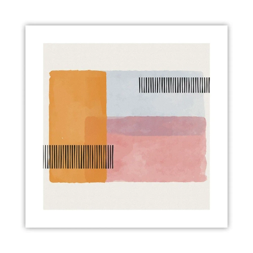 Poster - Din colț în colț - 40x40 cm