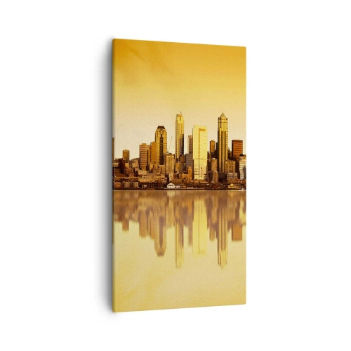 Tablou pe pânză - Liniștea metropolei - 55x100 cm