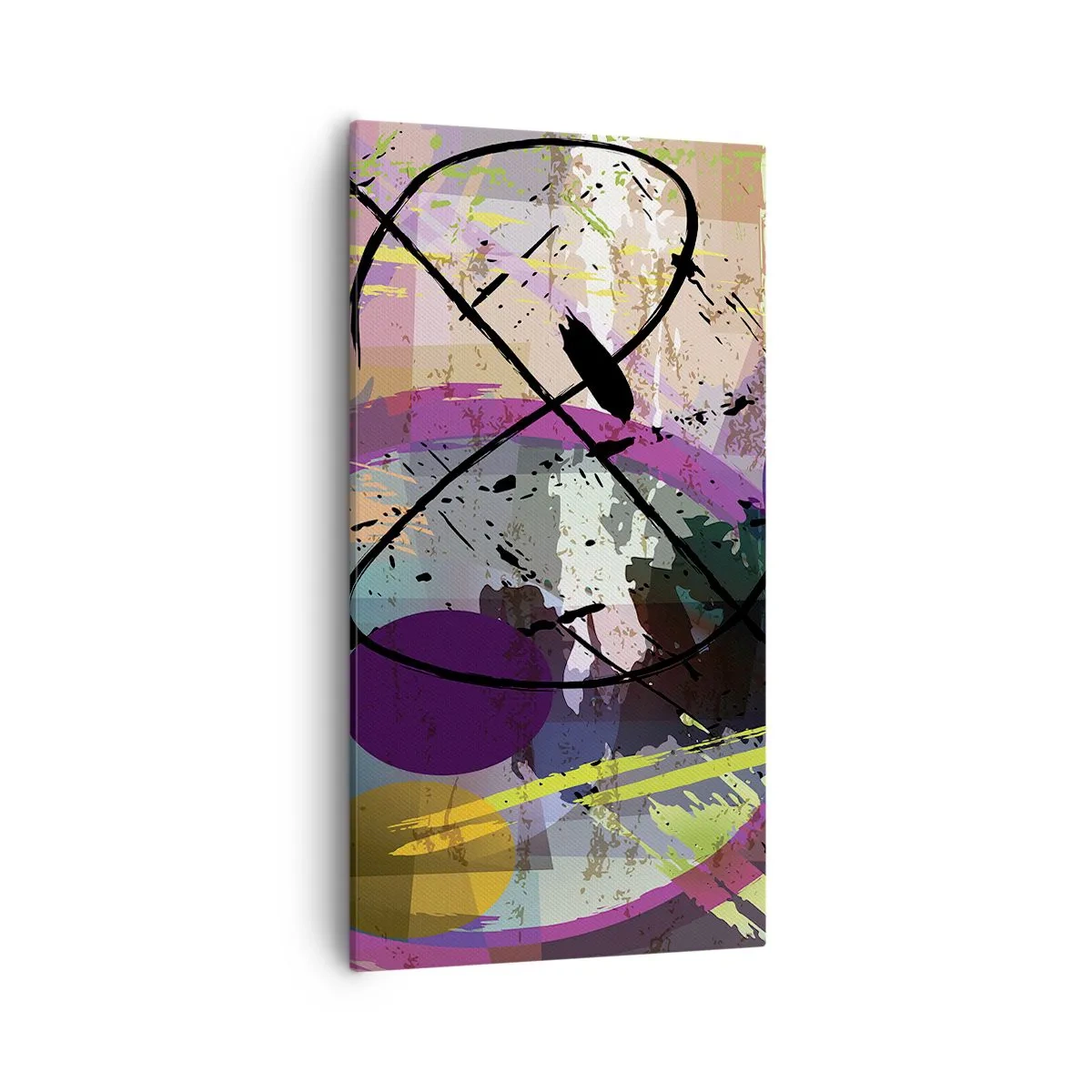 Tablou pe pânză - Poate fi drept sau de jur împrejur - 55x100 cm