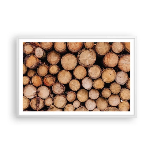 Poster în ramă albă - Un nou început - 91x61 cm