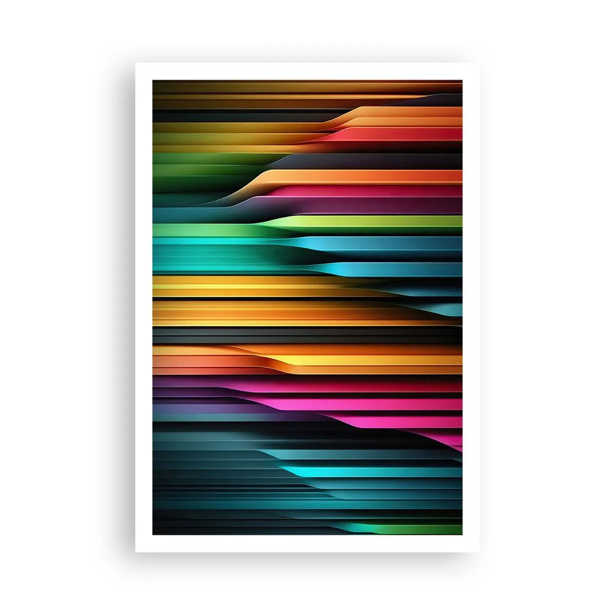 Poster - Orgă de lumină - 70x100 cm