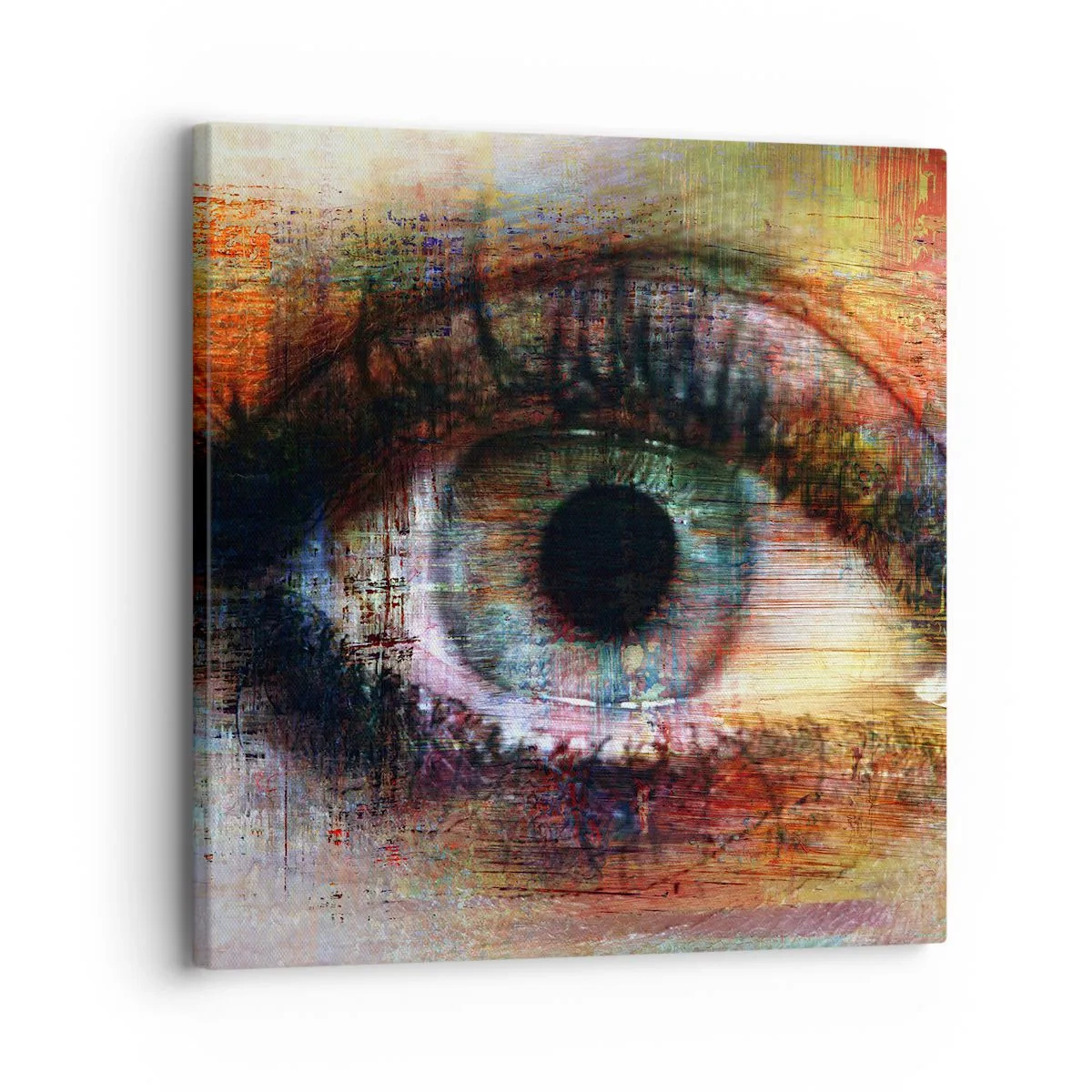 Tablou pe pânză - Poți privi în suflet - 30x30 cm